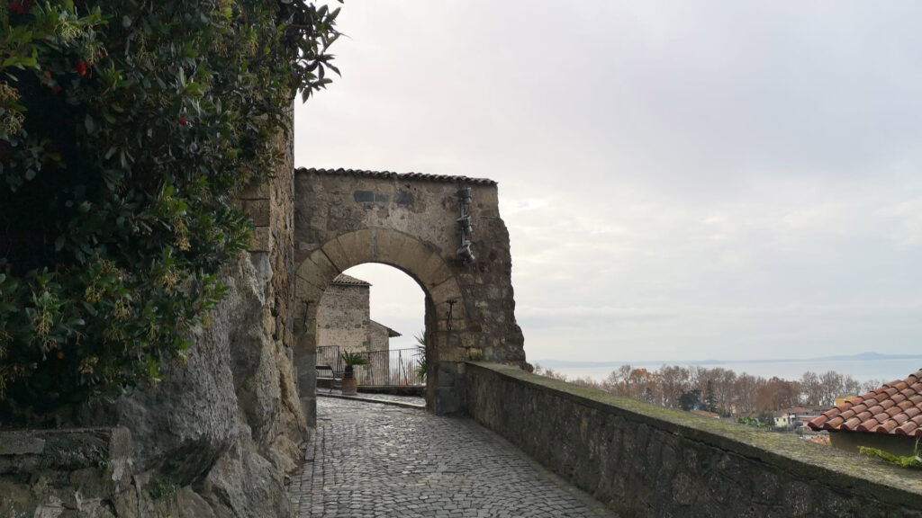 L'ingresso del presepe vivente di Bolsena