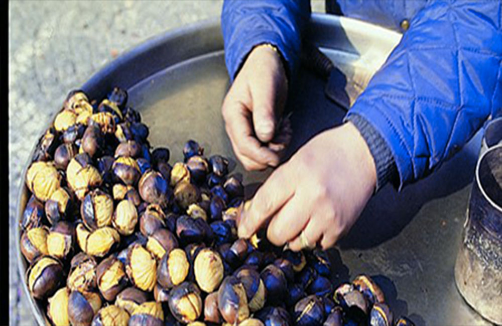 Castagne ancora sul fuoco: a Canepina cantine aperte