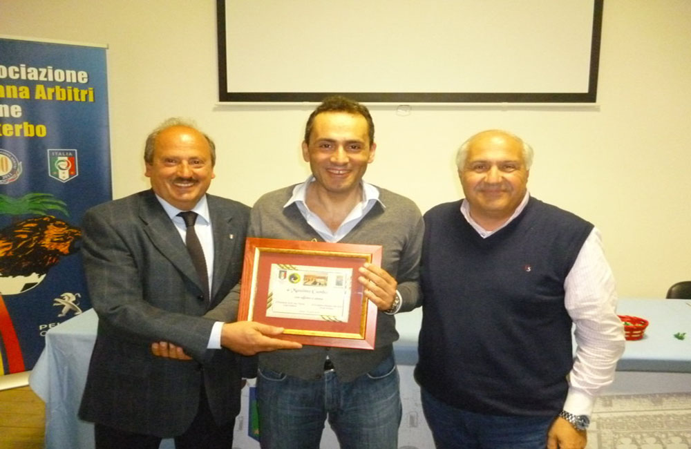 Massimo Cumbo incontra Arbitri Viterbo