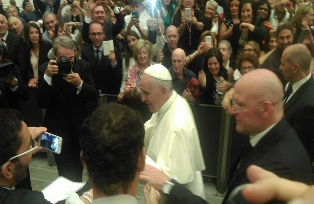 BCC di Roma udienza papale e incontro con soci Alta Tuscia