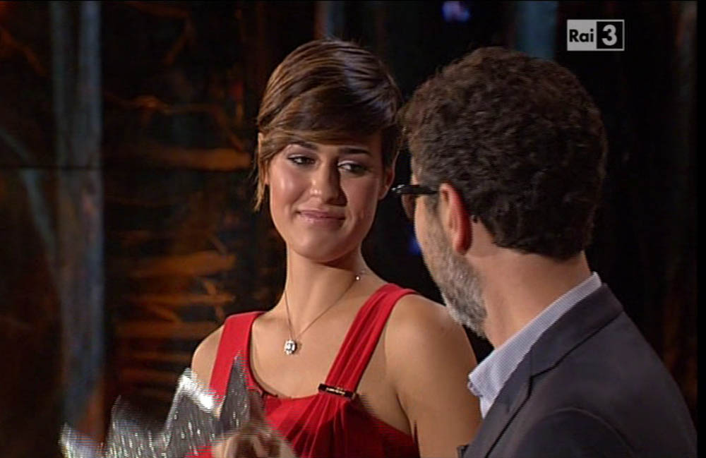 Alice Sabatini da Fazio a “Che fuori tempo che fa”