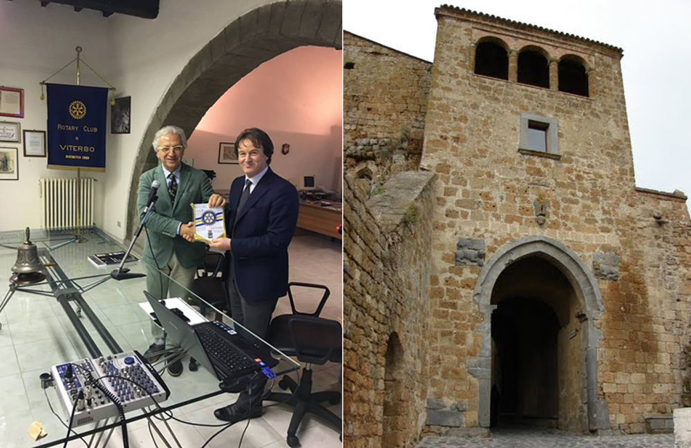 Al Rotary un incontro sul “fenomeno” Civita di Bagnoregio
