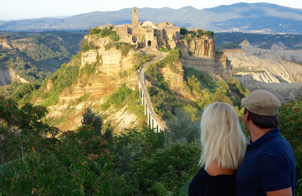 Alitalia consiglia Civita di Bagnoregio  come  vacanza al top