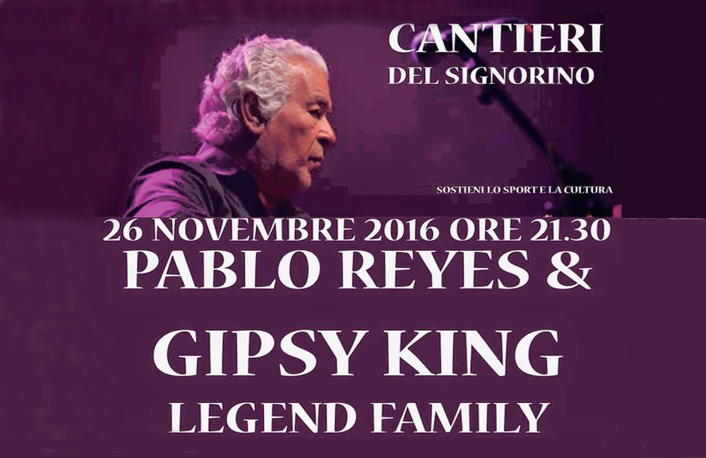 Pablo Reyes & Gips King: legend family ai Cantieri del Signorino