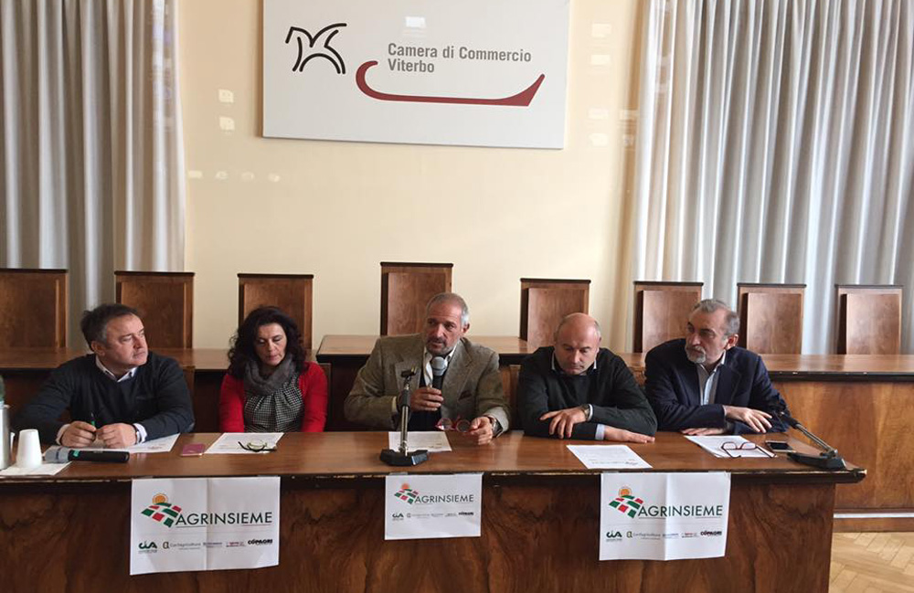 Agrinsieme Viterbo: andamento del settore agricolo nel 2016 e obiettivi 2017