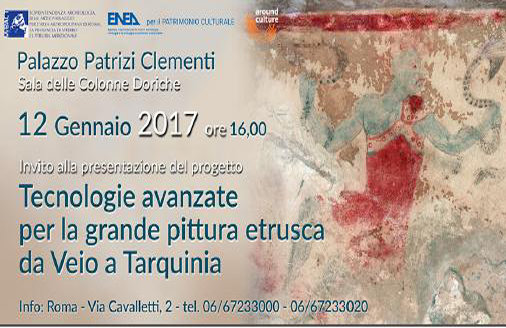 Progetto per la grande pittura etrusca da Veio a Tarquinia