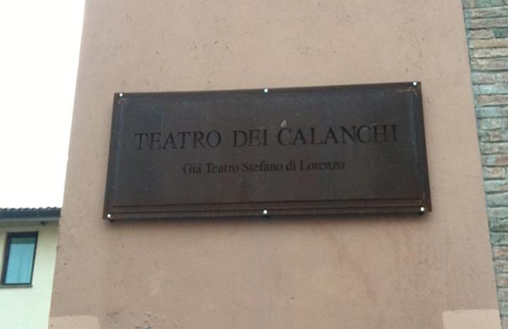 volando in scena ai calanchi