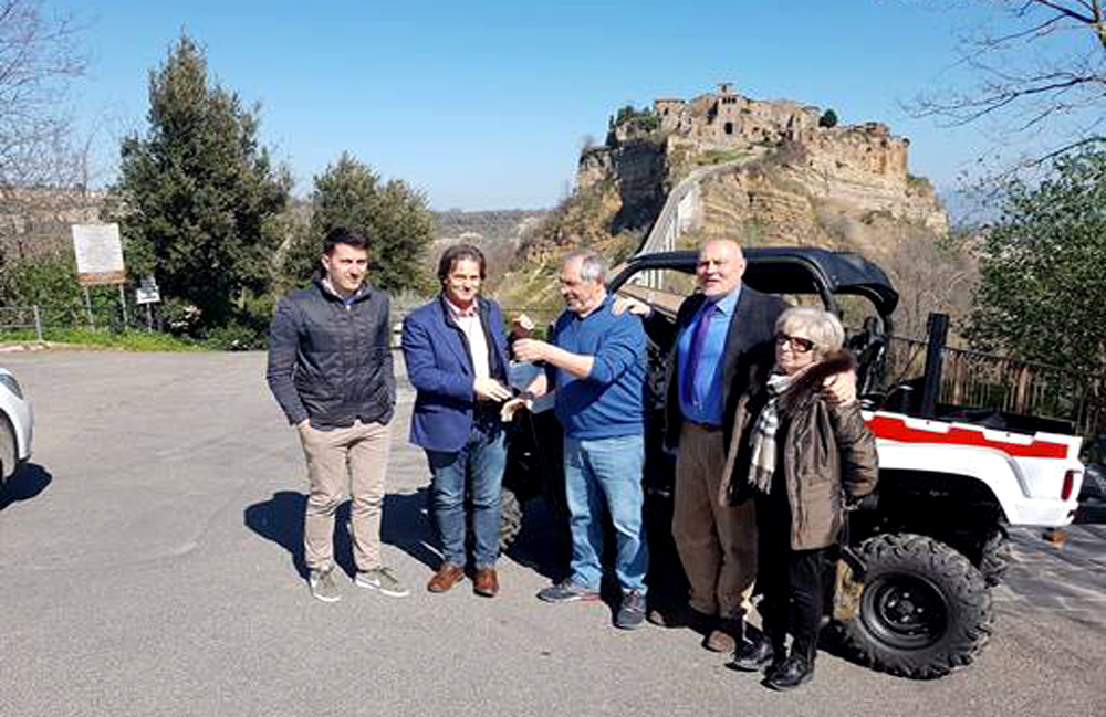 Civita visitabile anche a chi ha disabilità motorie gravi