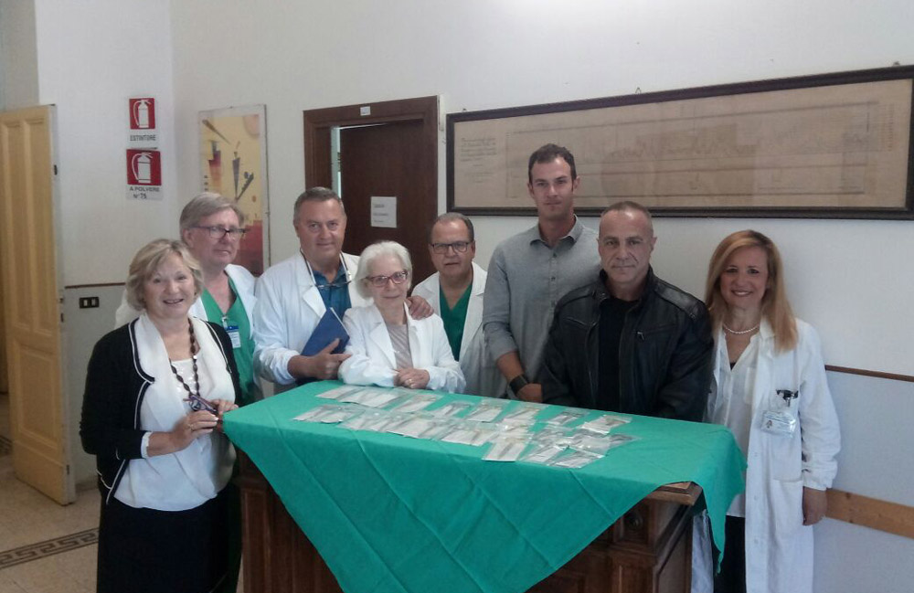 Ospedale di Tarquinia: donazione ferri chirurgici all’ambulatorio ortopedico