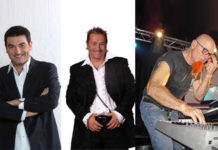 Max Giusti, Paolo Belli,Alberto Rocchetti,alla Sagra della Nocciola i Caprarola