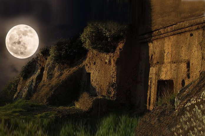 grotte dipinte di blera grotte dipinte di blera