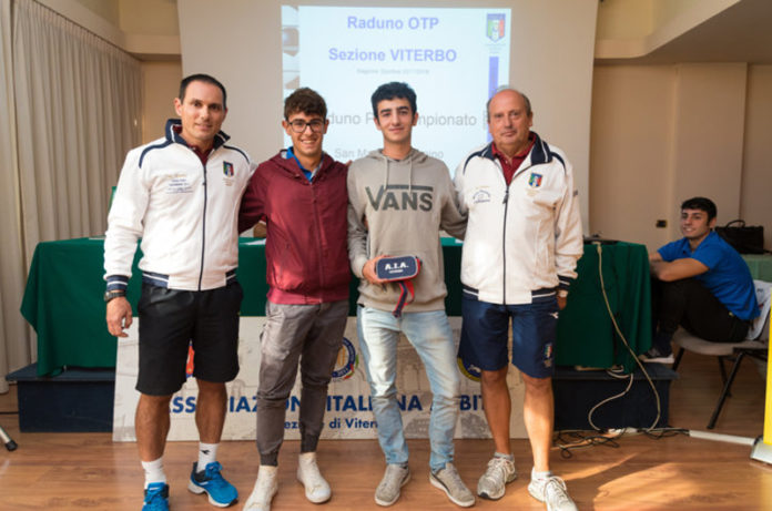 da sx davide argentieri, andrea stentella, david boninsegna e luigi gasbarri