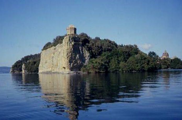 isola bisentina-lago bolsena