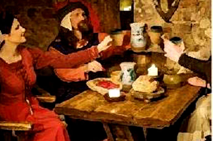 A cena nella magia del medioevo