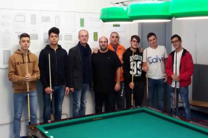 squadra biliarto ITT L.da Vinci