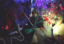E’ arrivata la Befana al Caffeina Christmas Village