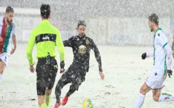 Neve al Rocchi, stop Coppa Italia con Ternana avanti