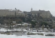 Neve sulla Tuscia. Viterbo scuole chiuse. Ferma anche università