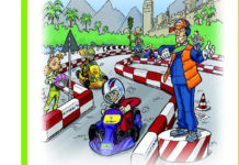 Karting in piazza a Viterbo per una educazione stradale ai bambini