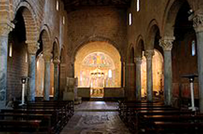 Basilica di Castel Sant’Elia -Interno