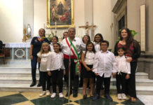 Inno di Santa Rosa intonato dal coro contrappunto Kids
