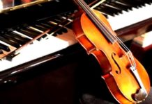 La violinista Stella Canocchi e il pianista Francesco Buccare in concerto all’Auditorium di Unitus violino e pianoforte all'Auditorium