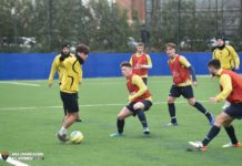 Primo allenamento sul sintetico del Pilastro, la nuova casa dei Leoni Gialloblu