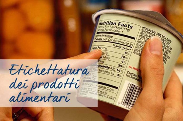 etichettatura dei prodotti alimentari etichettatura dei prodotti alimentari