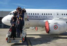 Gli studenti del Meucci in visita al 31° Stormo a Ciampino