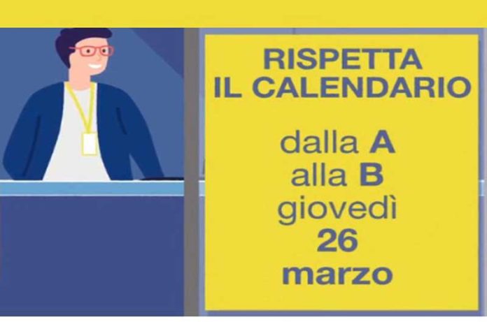Poste italiane 26 marzo