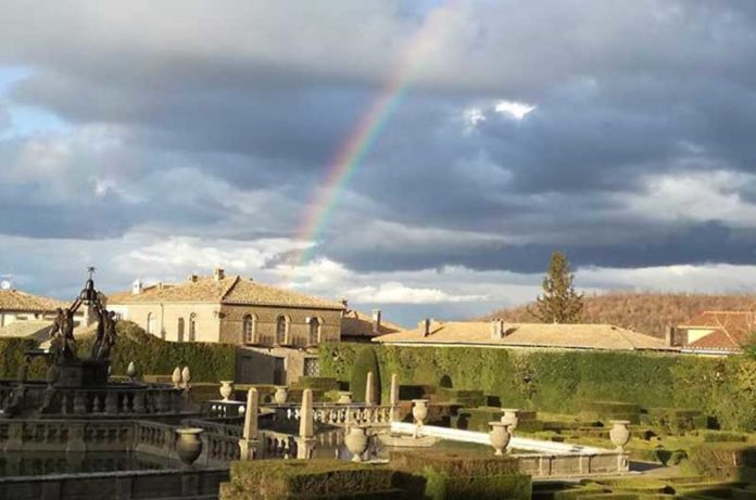 VILLA LANTE E L'ARCOBALENO