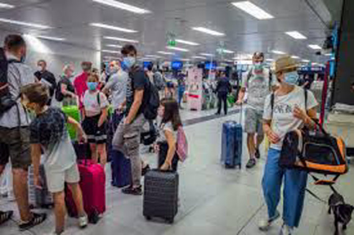 rientro dalle ferie all'estero