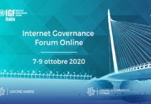 Al via l’Internet Governance Forum (IGF) Italia 2020 on line dal 7 al 9 ottobre