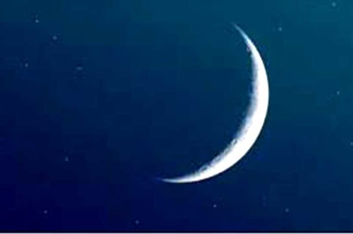 La luna vista dal divano