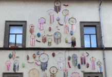 Viterbo: Palazzo del Drago, un’installazione di street art per un progetto di inclusione e socializzazione
