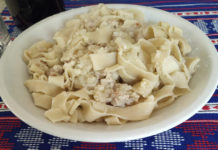 Tagliatelle rustiche con cavolfiore e acciughe, un piatto non scontato che vi sorprenderà