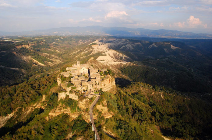 civita calanchi zingaretti turismo
