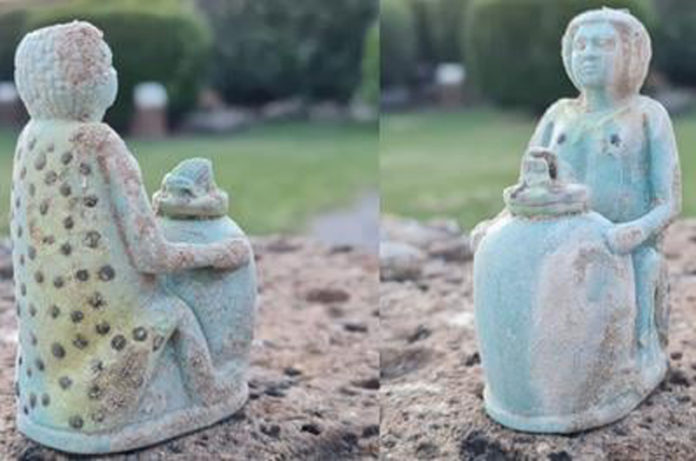 scavi vulci ritrovamento balsamario