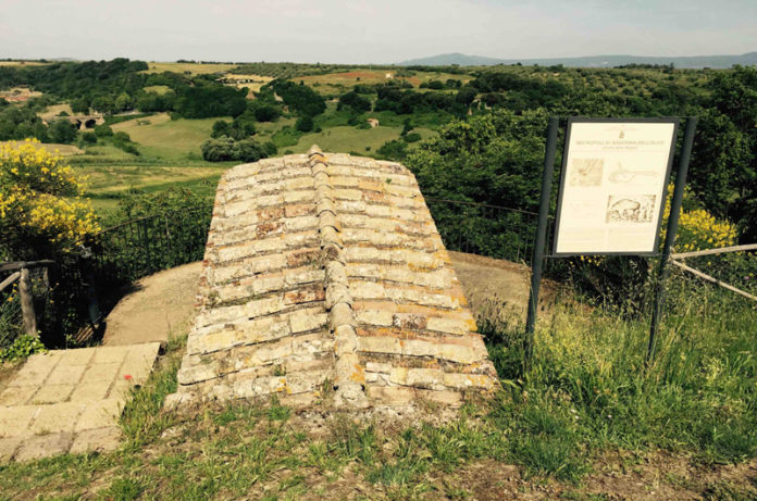 0-il-dromos-di-accesso-alla-necropoli Madonna dell'olivo tuscania Madonna dell'olivo tuscania