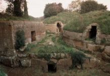 necropoli etrusche di cerveteri e tarquinia