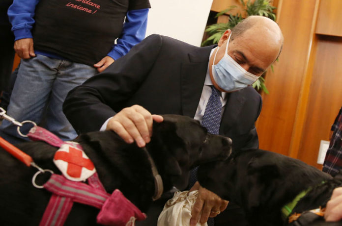 zingaretti giornata del cane guida