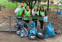 Riordinati e ripuliti i giardini di Via Cattaneo dal team TempoCasa Viterbo