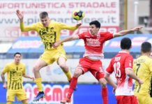 Viterbese: KO subito in rimonta dal Teramo, che espugna il Rocchi 3-2