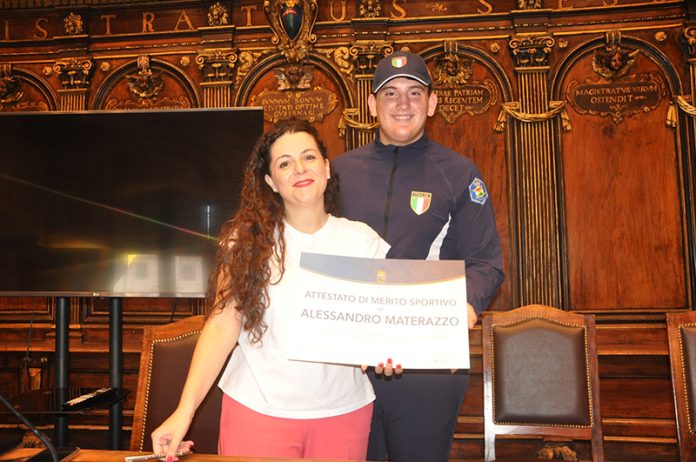 La sindaca Chiara Frontini e Alessandro Materazzo