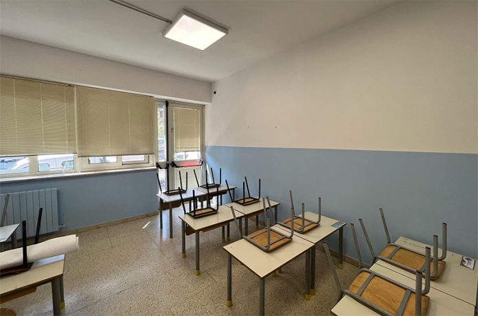 Lavori nelle scuole di Vitorchiano