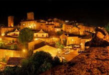 Tuscania by night