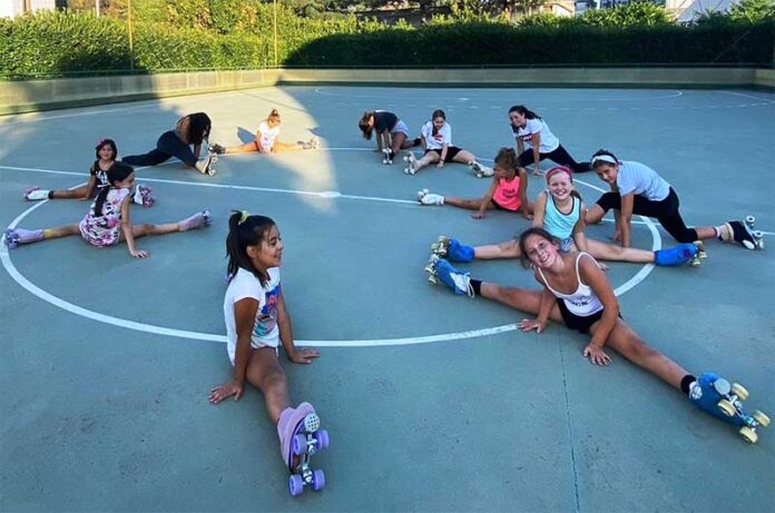 Esercizi di pattinaggio