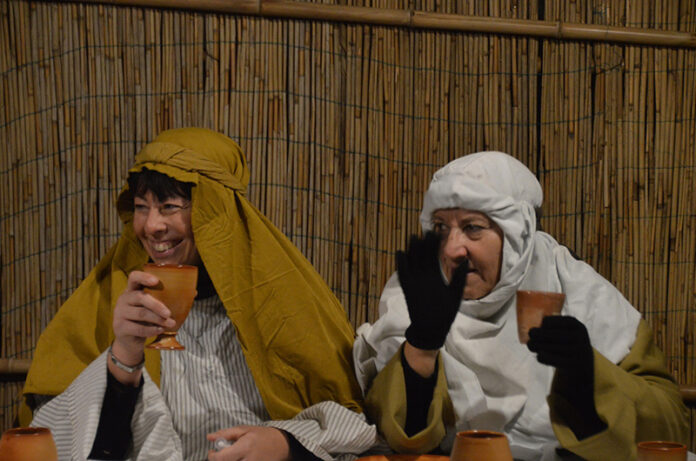 Figuranti del presepe vivente di Tarquinia