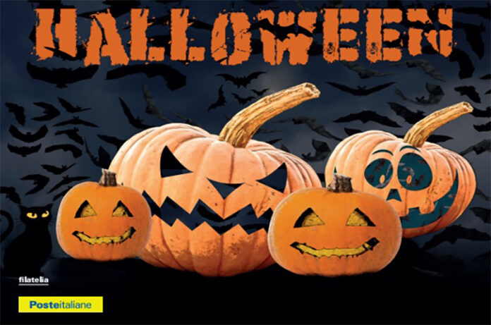cartolina per la festa di halloween