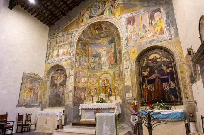 chiesa di san pietro vetralla @luciano pasquini